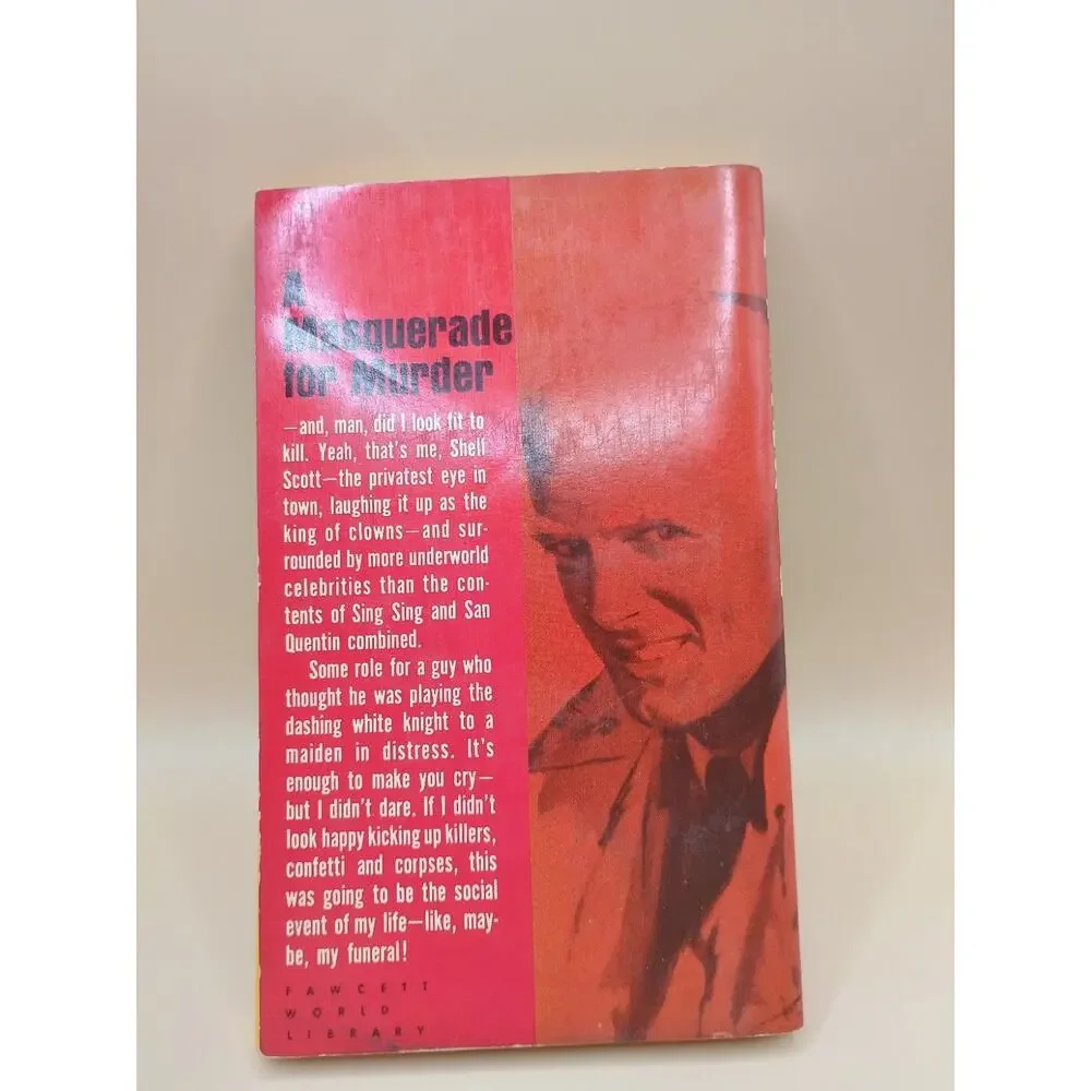 Kill the Clown, by Richard S. Prather, 1962 Pulp Fiction vintage erotica book